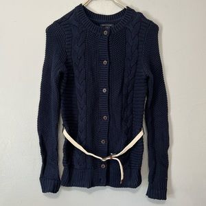 Tommy Hilfiger Cable Knit Cardigan Sweater